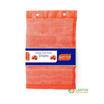 25lb 50lb Baxmatic leno mesh bags with label china factory wholesale onion bag