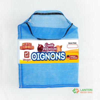 10lb-25lb-50lb onion bag ,Banded label mesh bag