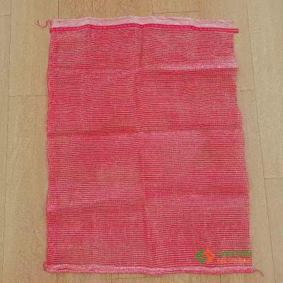 Extra large heavy duty leno mesh bag, L sewn mesh bag for packing the produce