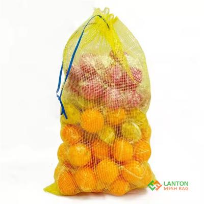 orange fruit bag,  tubular mesh bag,  for packing the produce   