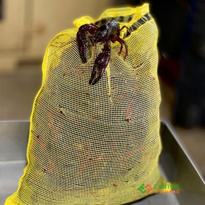 Crawfish Sacks,  Large Bag 50lb Capacity Heavy Duty Mesh Bags for Seafood 15lb/  30lb/  50lb - 副本