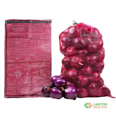 onion mesh bag-pp LENO mesh bag - 50lb capacity