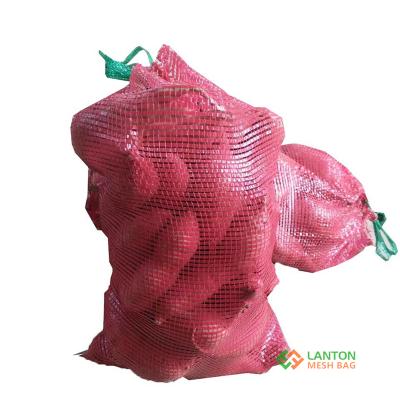 pp tubular mesh bag/ vegetable mesh bag,for packing the produce