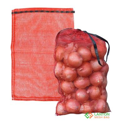vegetable mesh bag- Fruit mesh bag- leno mesh bag- for packing the produce 